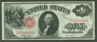 Fr.0036, 1917 $1 Legal Tender Note, vCh.CU
